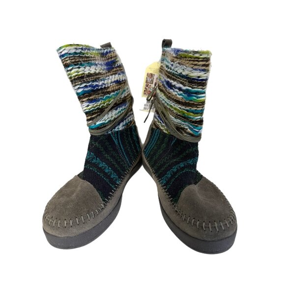 Toms Women’s Size 9 Nepal Forged Iron Grey Suede Boots NEW - Picture 1 of 9